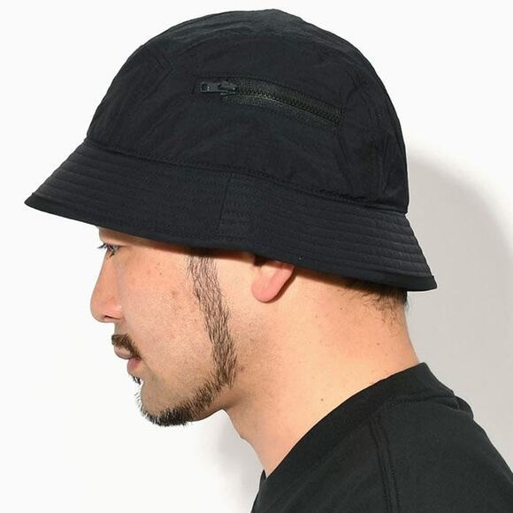 Nike Apex Bucket Hat Adult Unisex Black White Size Small S Pocket FQ3277 010 NEW - Picture 3 of 9